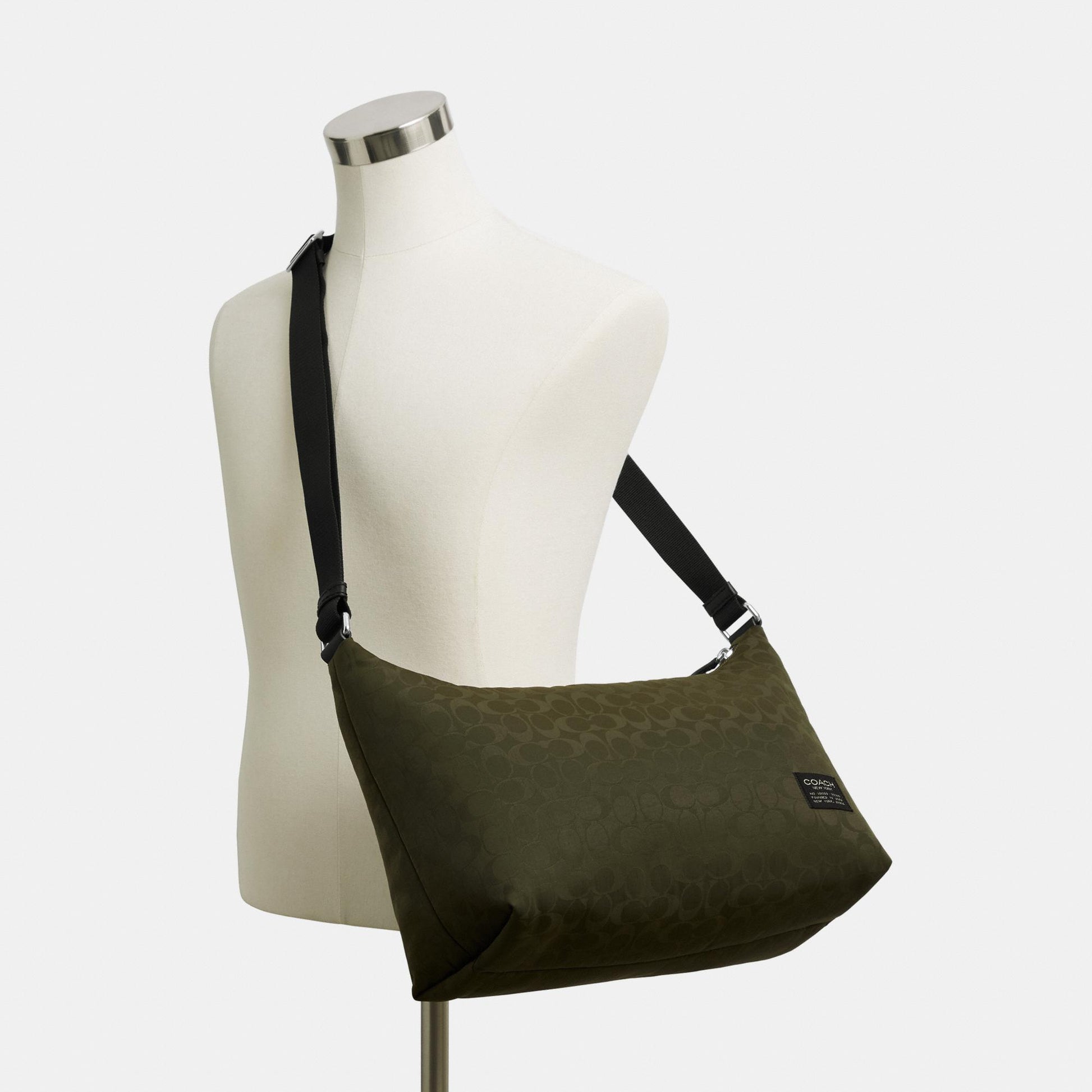 CDV02-Leo Crossbody-Dark Moss
