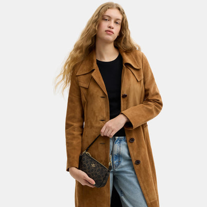 CDW32-Nolita 19 in Loved Signature Canvas with Charms-Im/Brown