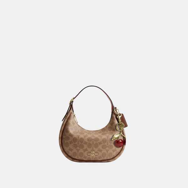 Emily Mini Shoulder Bag in Signature Canvas