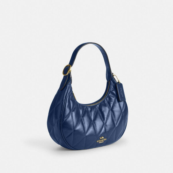 Carmen Mini Crossbody in Glazed Leather with Quilting