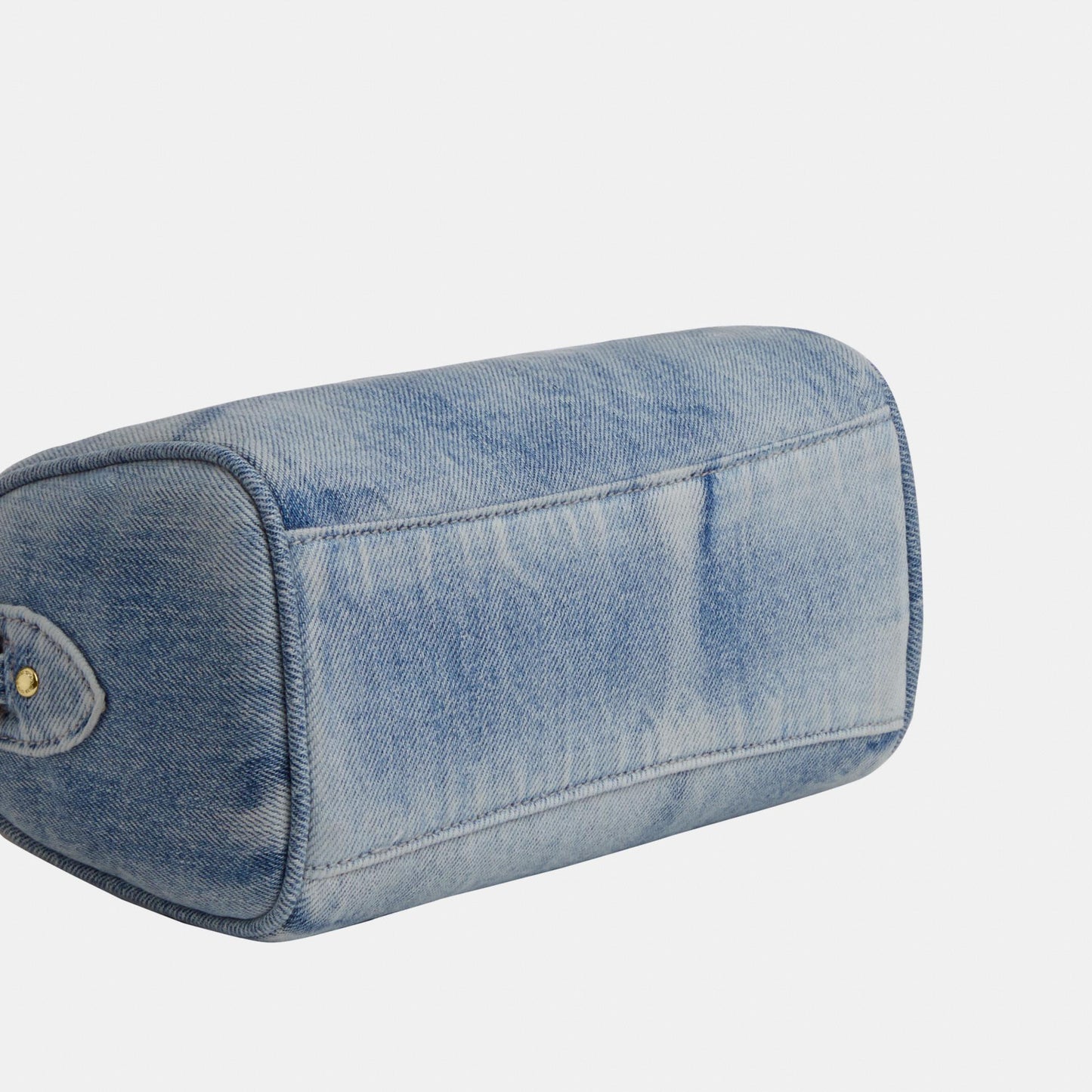 CDY30-Mini Rowan Crossbody in Loved Denim with Charms-Im/Light Indigo