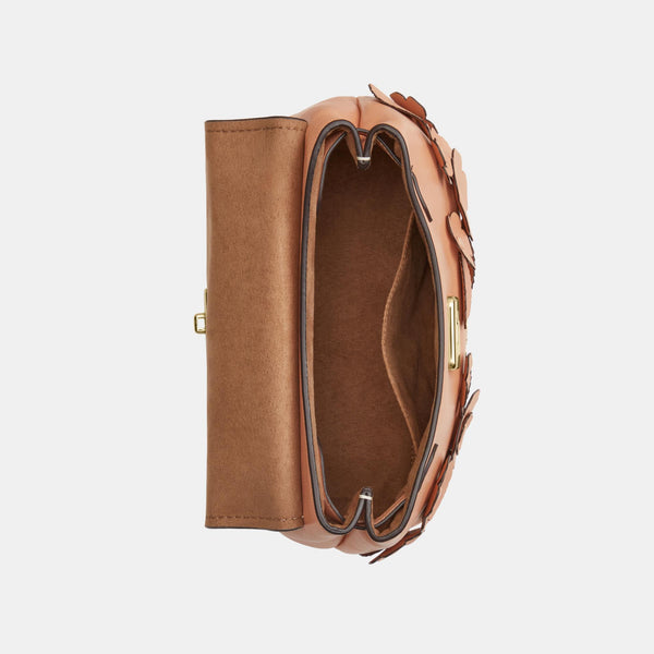 Emory Top Handle in Floral Applique