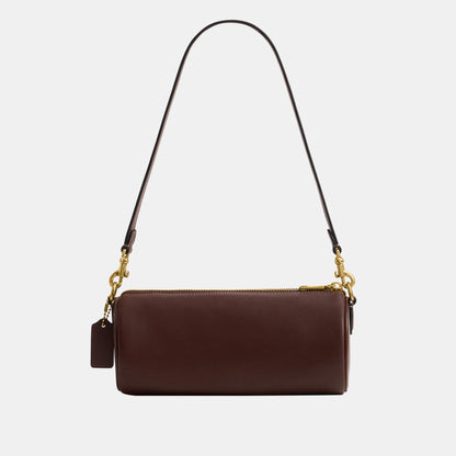 CDY80-Natural Grain Leather Barrel Bag-B4/Maple