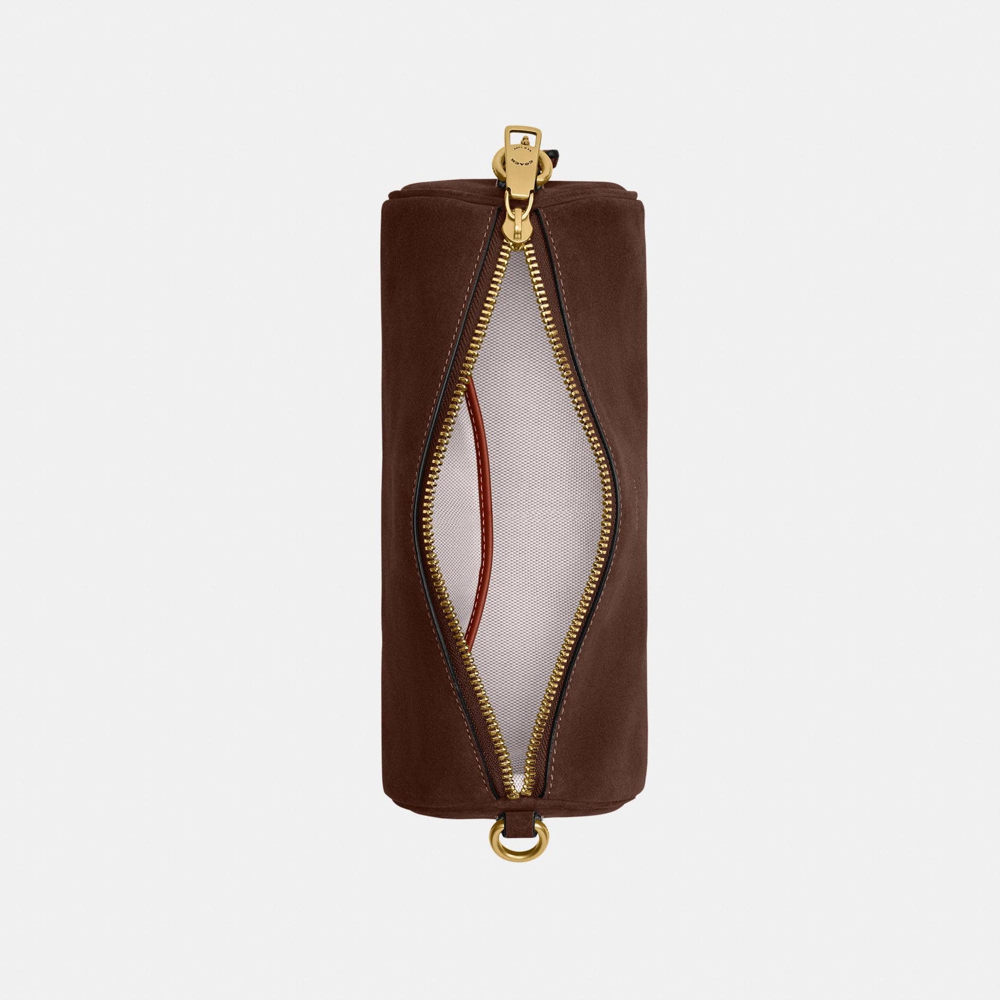 CDY81-Barrel Bag-B4/Dark Chocolate