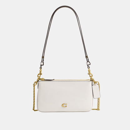 CDY89-Refined Calf Leather Audrey Crossbody Bag-B4/Chalk