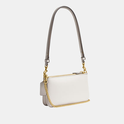 CDY89-Refined Calf Leather Audrey Crossbody Bag-B4/Chalk