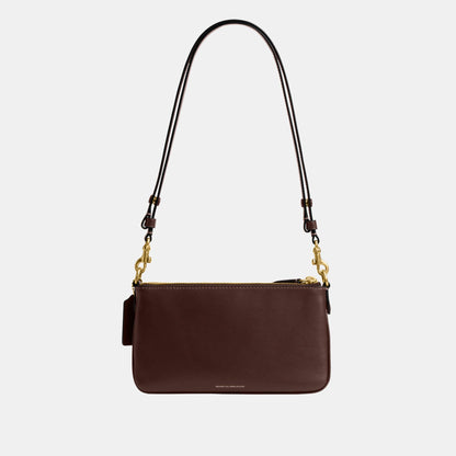CDY89-Refined Calf Leather Audrey Crossbody Bag-B4/Maple