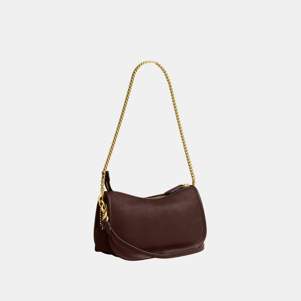 The Coach Originals Natural Grain Leather Twin Turnlock Waverly Bag