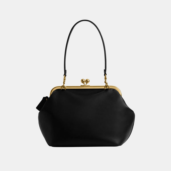 Glovetanned Leather Kisslock Frame Bag 27