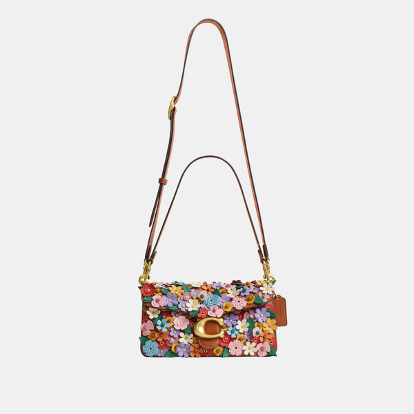 Floral Applique Tabby Shoulder Bag 26