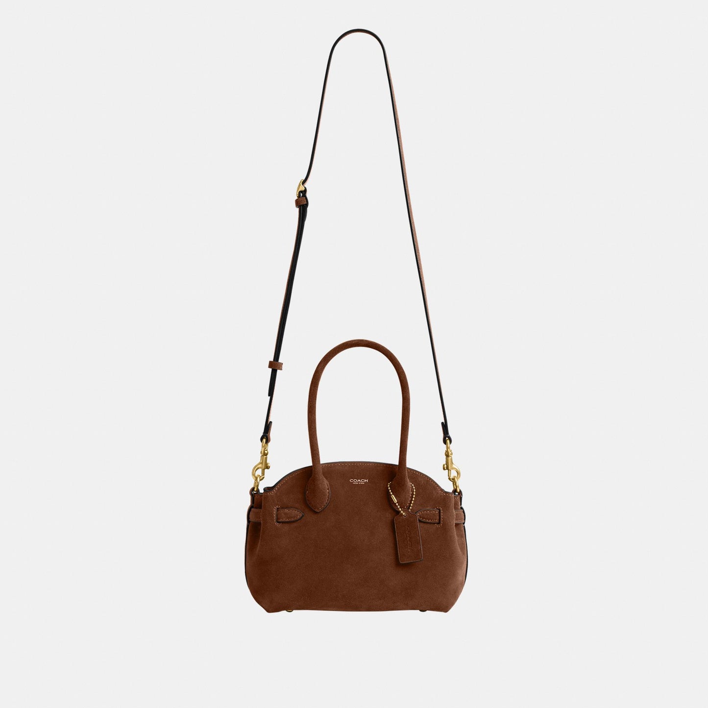 CDZ46-Suede Soft Empire Carryall 21-B4/Warm Brown