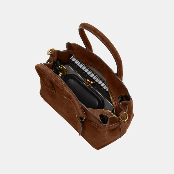 Suede Soft Empire Carryall 21