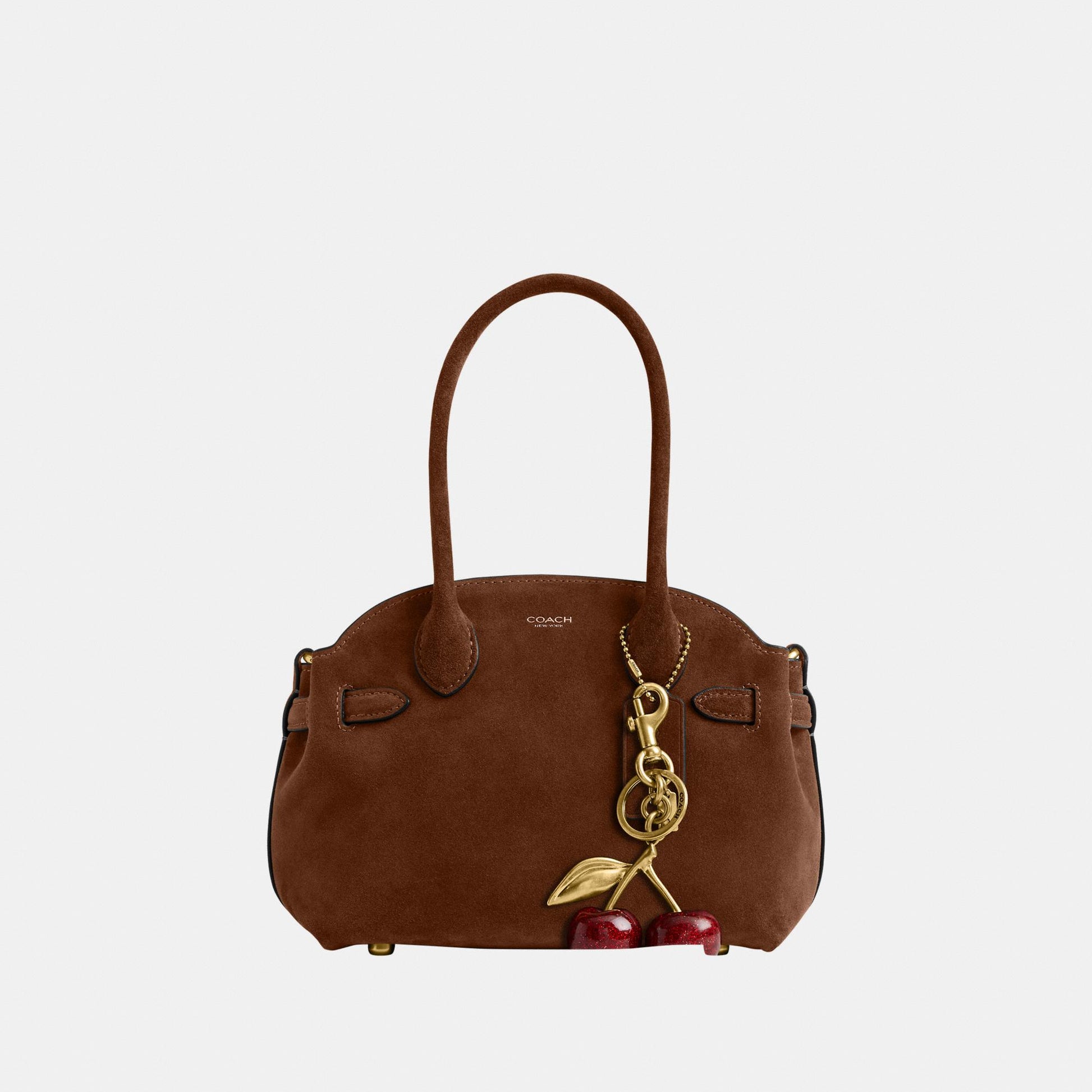 CDZ46-Suede Soft Empire Carryall 21-B4/Warm Brown