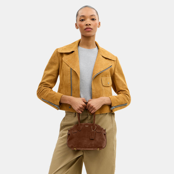 Suede Soft Empire Carryall 21