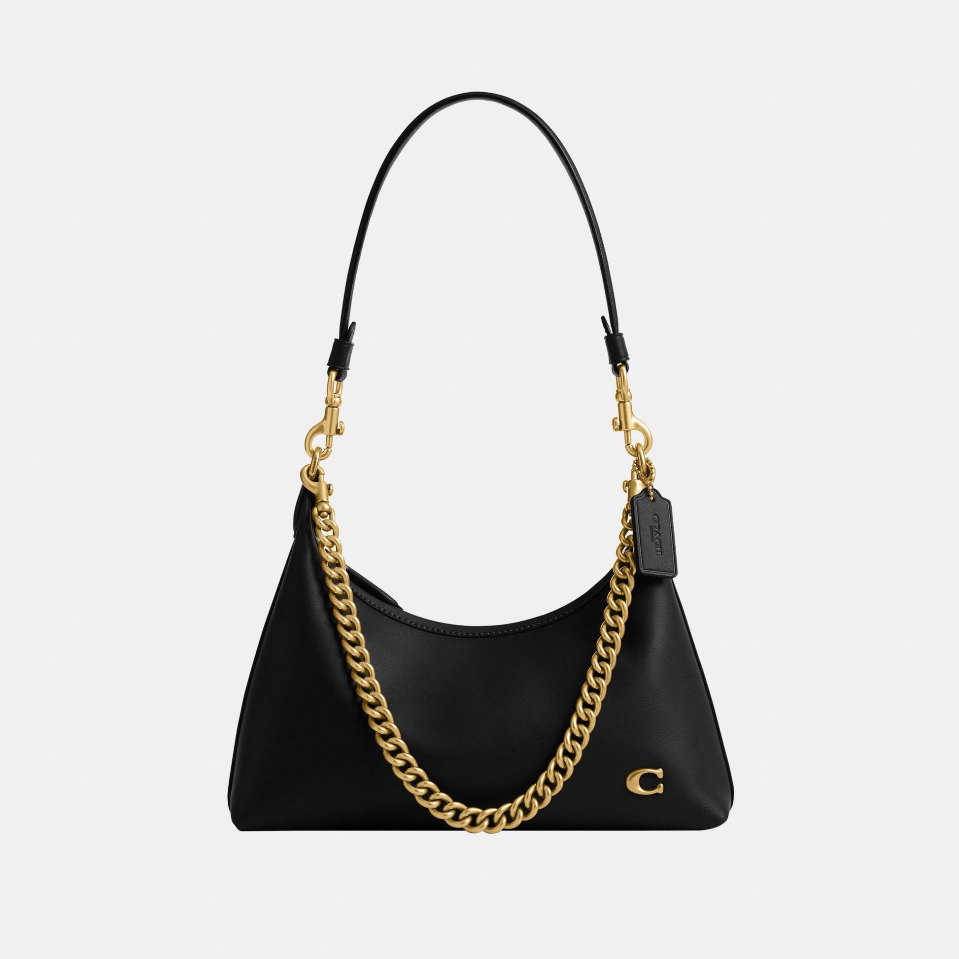CDZ64-Glovetanned Leather Juliet Shoulder Bag 25 Refresh-B4/Black