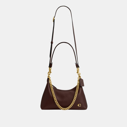 CDZ64-Glovetanned Leather Juliet Shoulder Bag 25 Refresh-B4/Maple