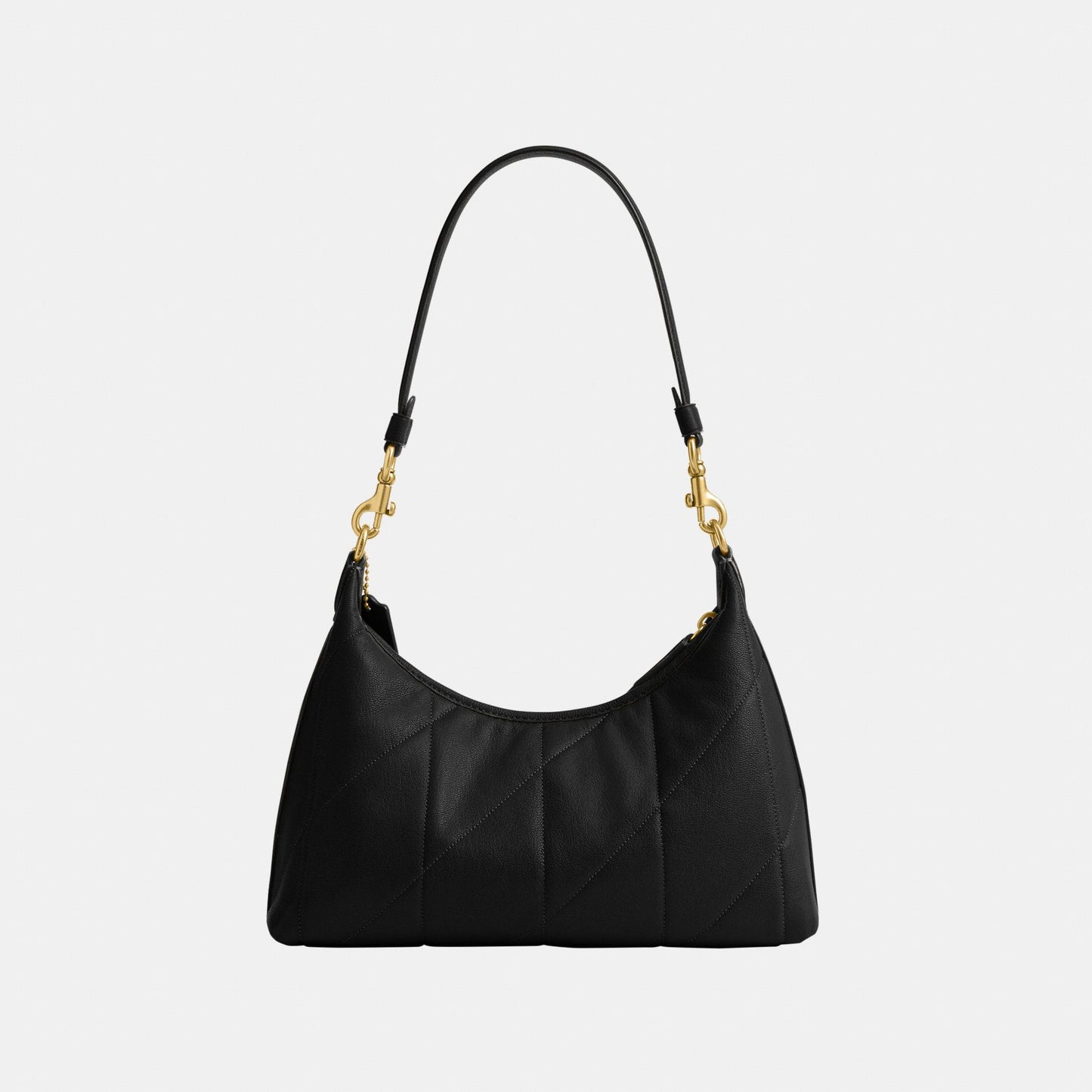CDZ65-Juliet Shoulder Bag 25 with Quilting-B4/Black