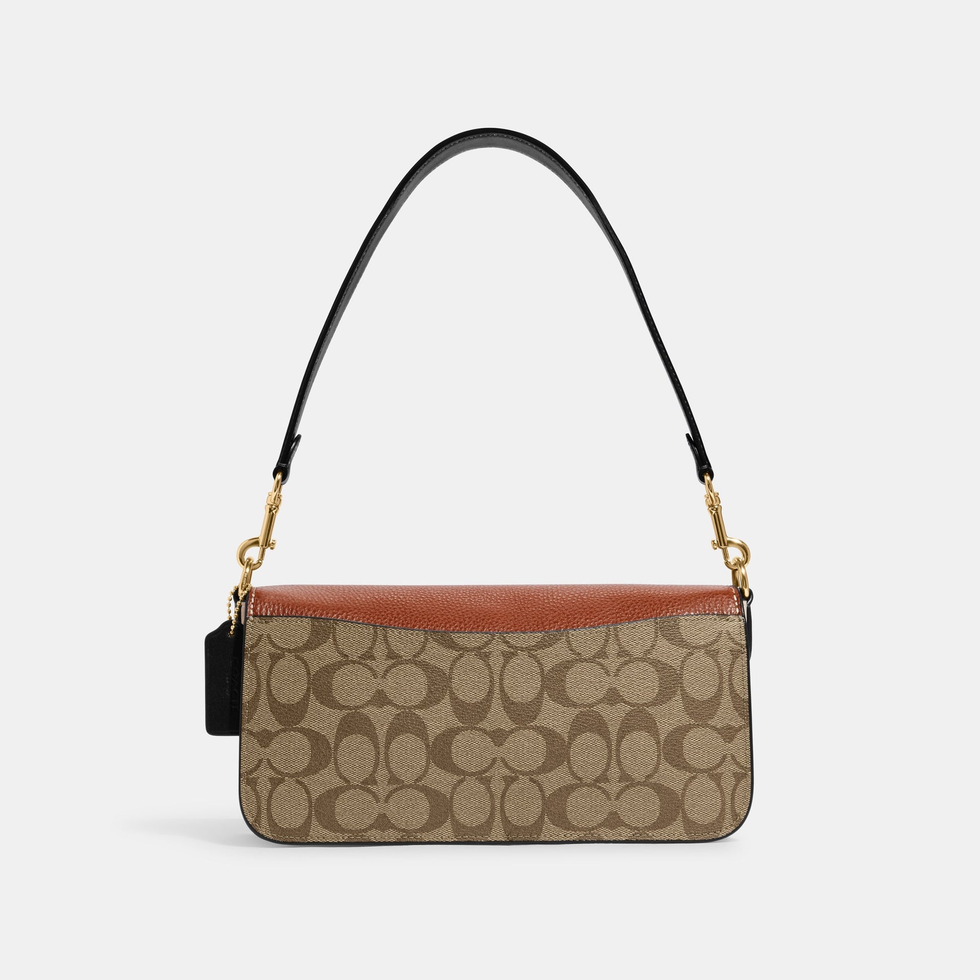 CE560-Morgan Shoulder Bag In Colorblock Signature Canvas