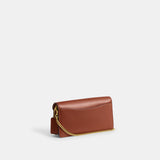 ce774-Tabby Chain Clutch In Signature Canvas-B4/Tan Caramel