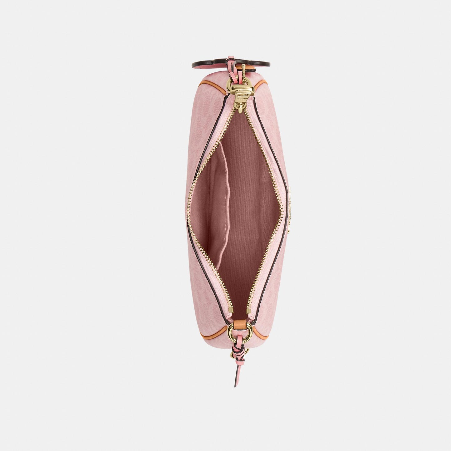 CEA20-Teri Shoulder Bag in Signature Canvas with Charms-Im/Powder Pink