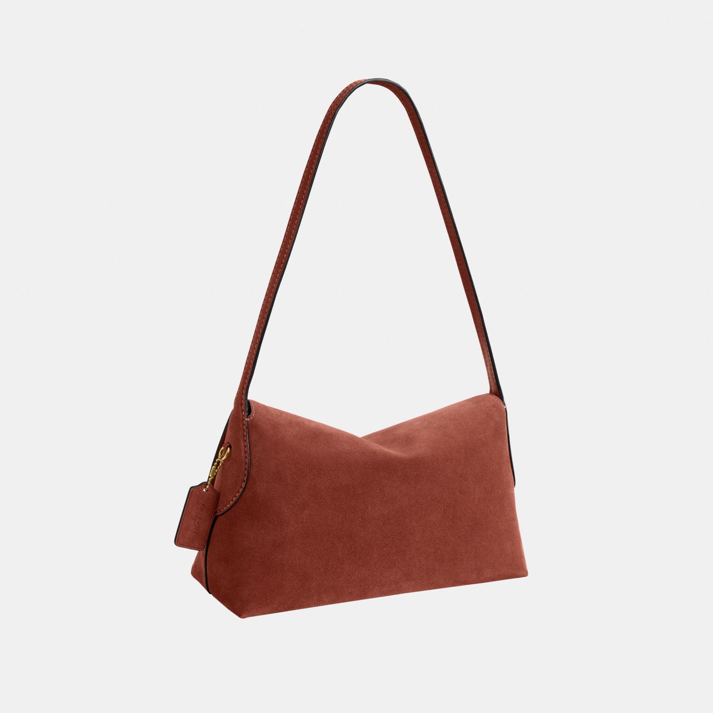CEB52-Suede Chelsea Shoulder Bag 30-B4/Clay