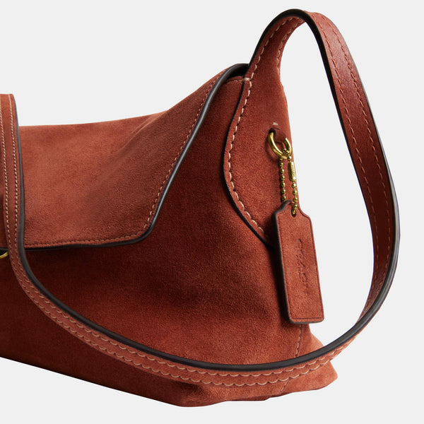 Suede Chelsea Shoulder Bag 30