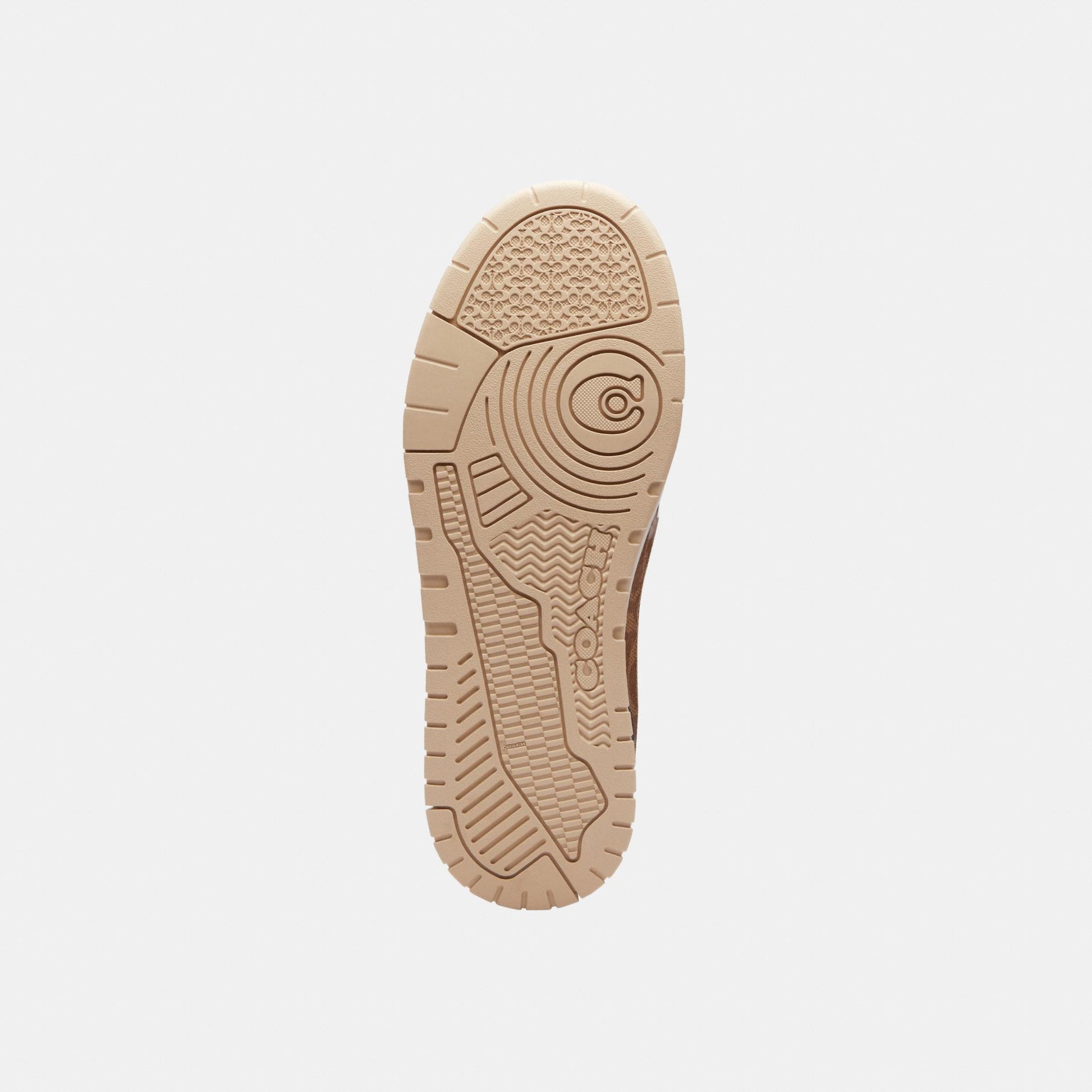 CEE45-Coach Soho Sneaker with Patent Signature-Brown/Maple