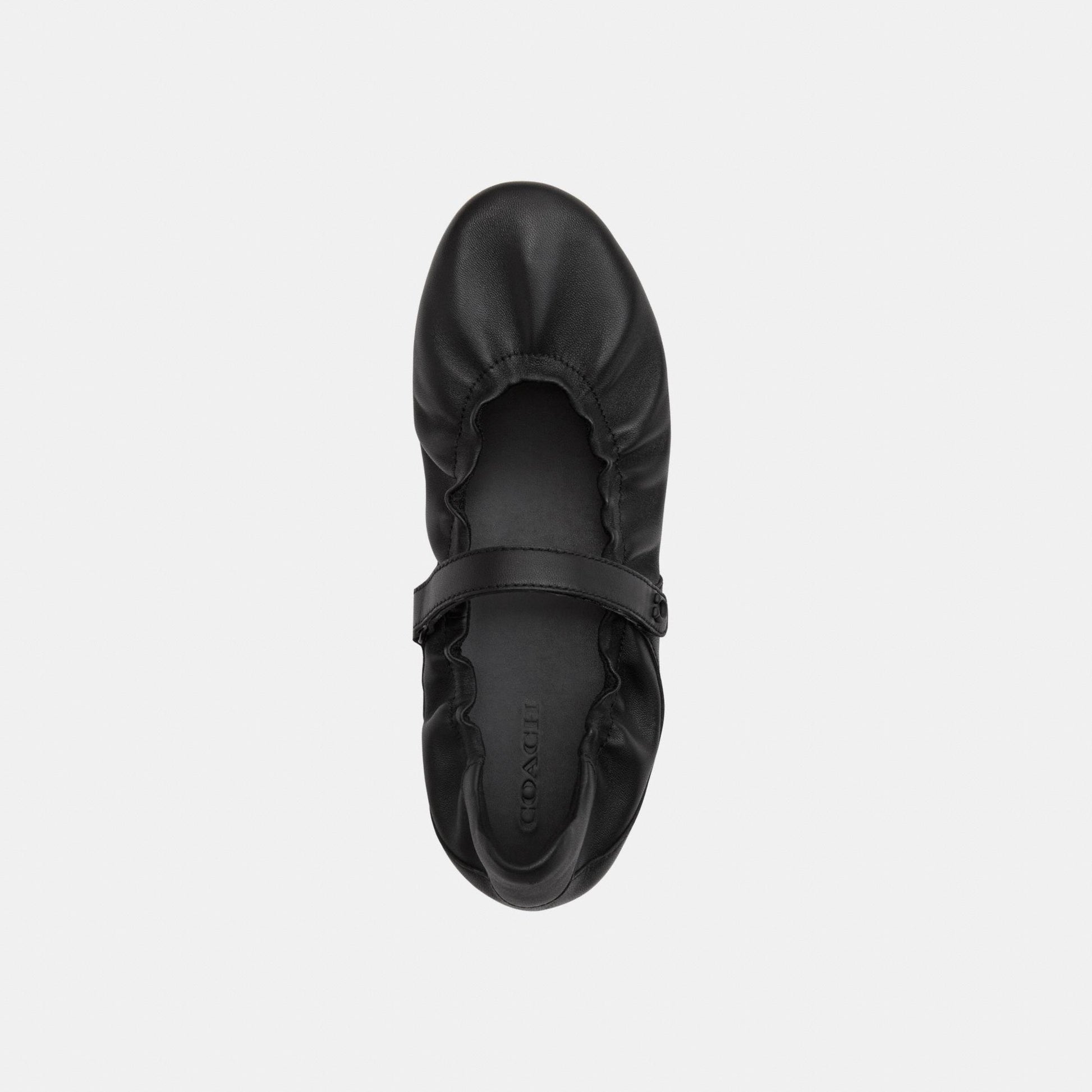 CEE54-Coach Mary Jane Sneaker-Black