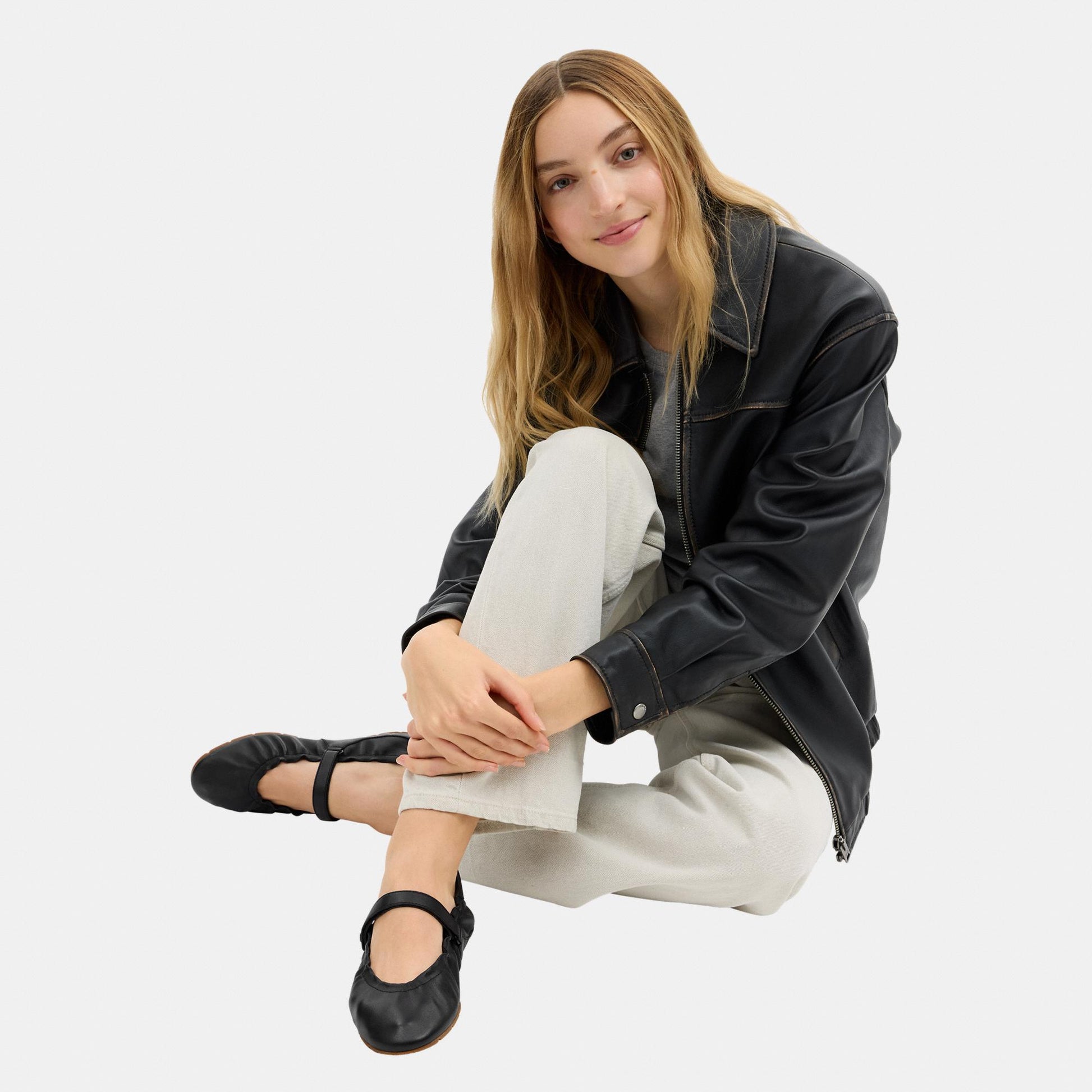 CEE54-Coach Mary Jane Sneaker-Black