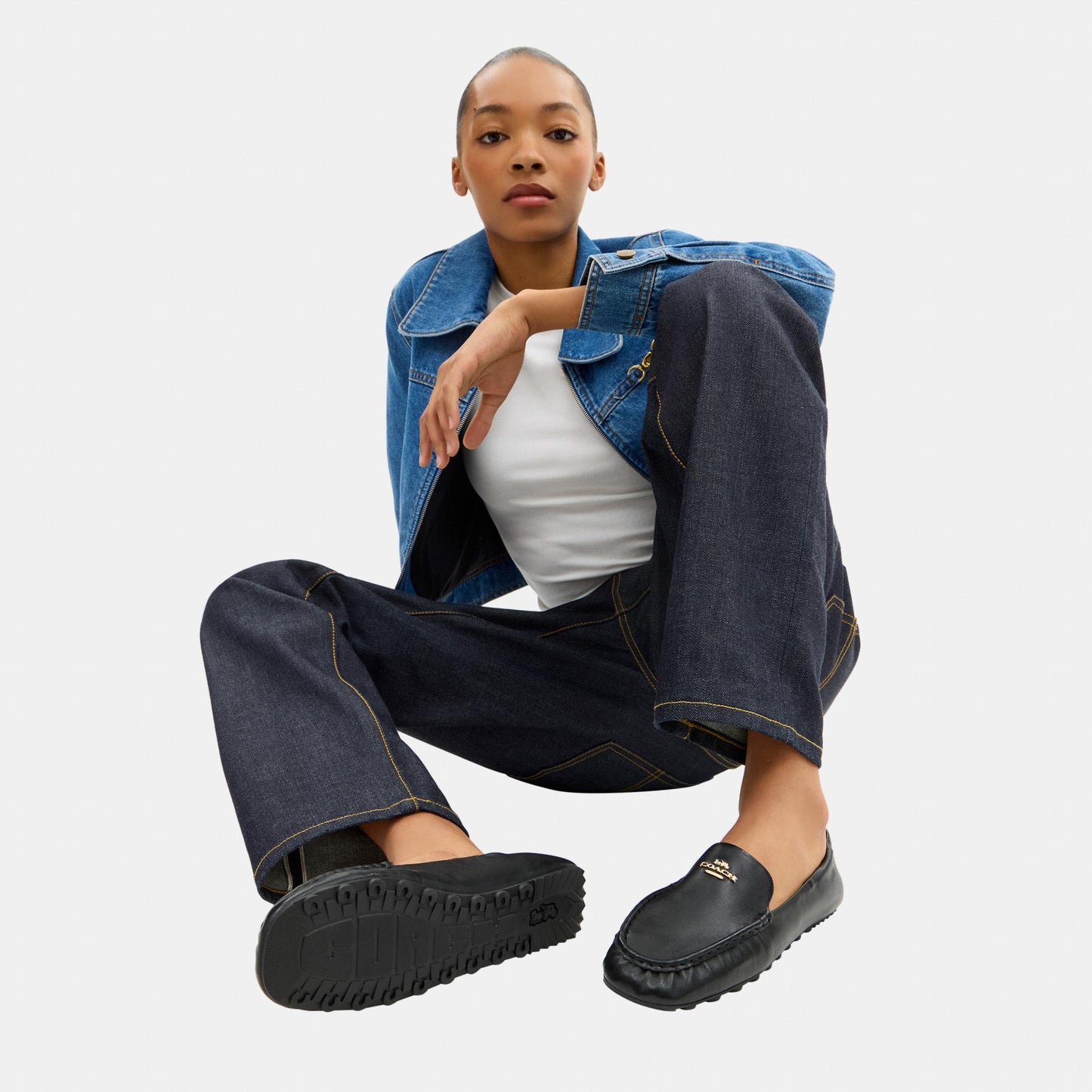 CEE81-Phoebe Soft Loafer-Black