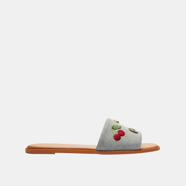 Holly Denim Cherries Sandal