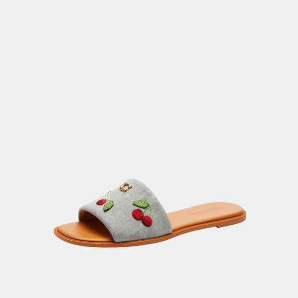 Holly Denim Cherries Sandal