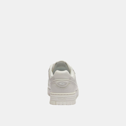 CEK44-Coach Double Strap Soho Sneaker-Optic White