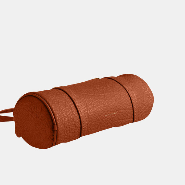 The Coach Originals Textured Pebble Leather Kisslock Barrel Bag 28