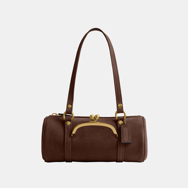 Kisslock Barrel Bag 28