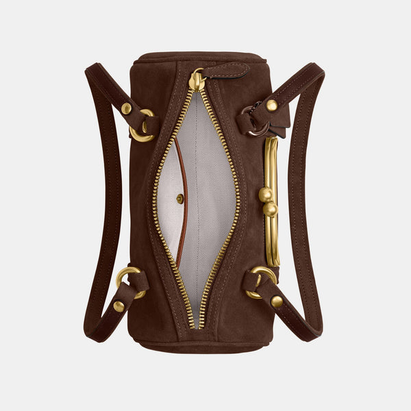 Kisslock Barrel Bag 28