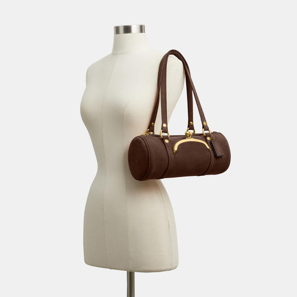 Kisslock Barrel Bag 28