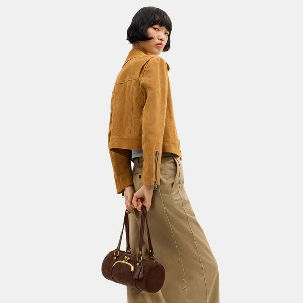 Kisslock Barrel Bag 28