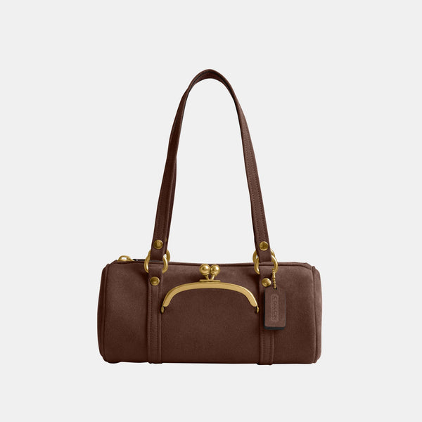 Kisslock Barrel Bag 28