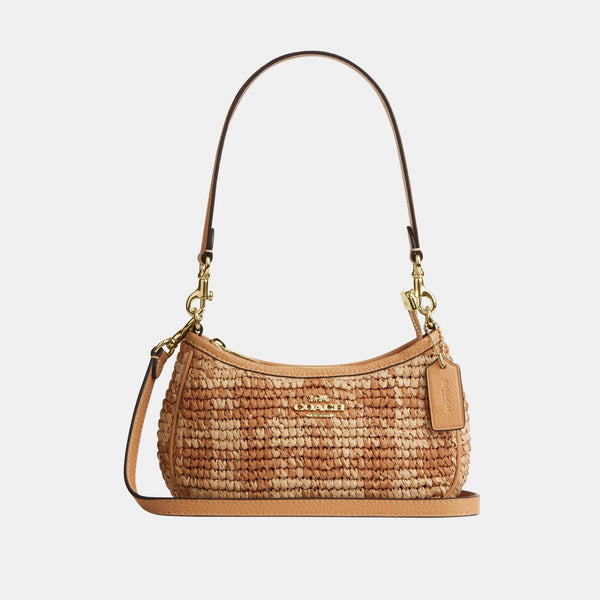 Teri Mini Crossbody Bag with Gingham Print