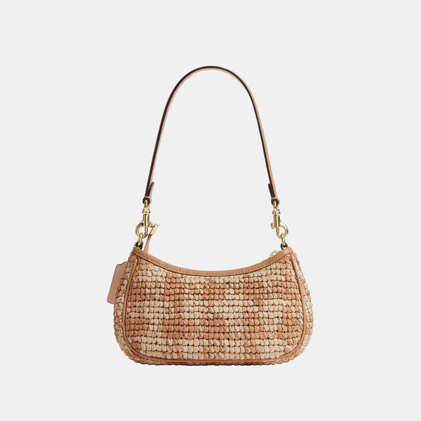 Teri Mini Crossbody Bag with Gingham Print
