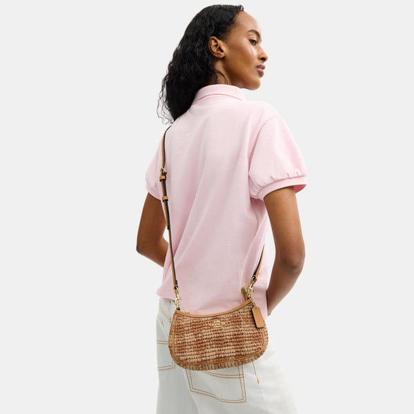 Teri Mini Crossbody Bag with Gingham Print
