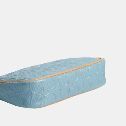 CEM98-Nolita 19 in Signature Patent Leather-Im/Light Blue