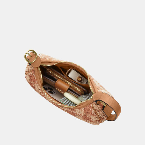 Emily Shoulder Bag with Gingham Print