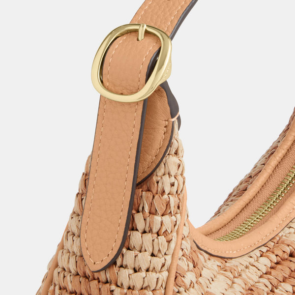 Emily Shoulder Bag with Gingham Print