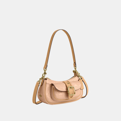 CEN11-Ashton Mini Shoulder Bag in Signature Leather-Im/Faded Blush