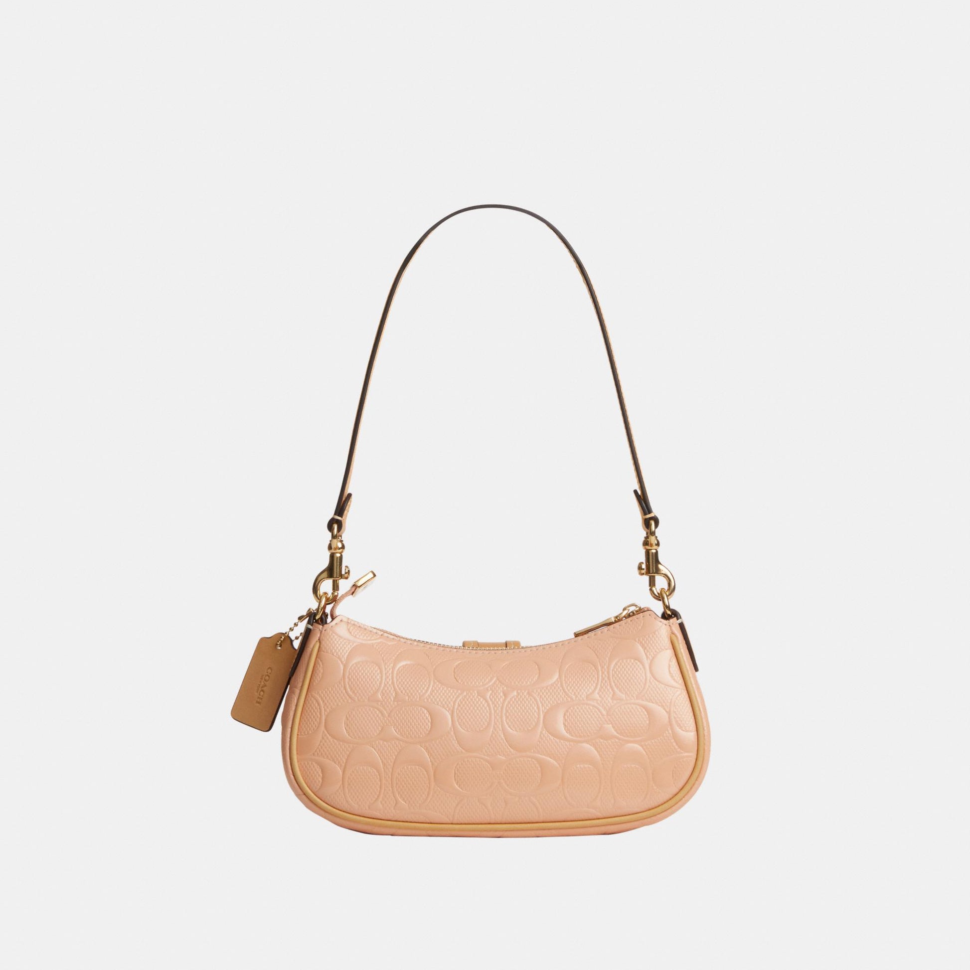 CEN11-Ashton Mini Shoulder Bag in Signature Leather-Im/Faded Blush