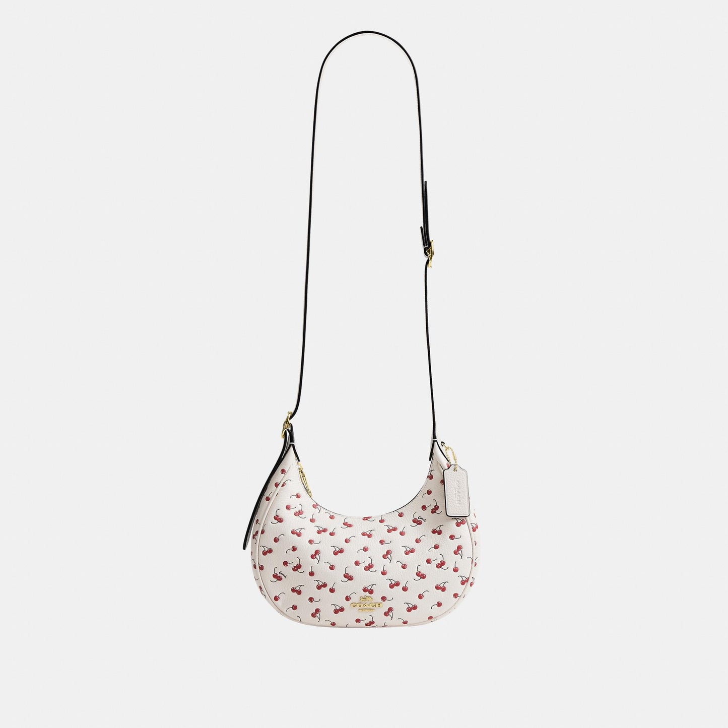 CEN16-Emily Shoulder Bag with Cherry Print-Im/Chalk Multi