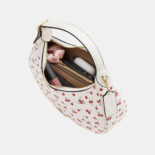 Emily Shoulder Bag with Cherry Print