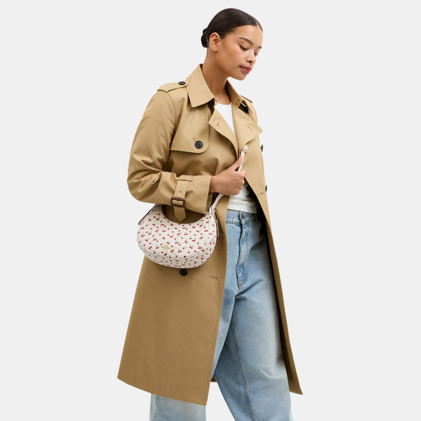 Emily Shoulder Bag with Cherry Print